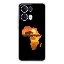 Летний Чехол на OPPO Reno13 Pro – Карта