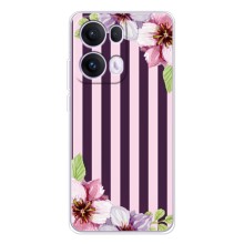 Чехлы с тематикой "ЦВЕТЫ" на OPPO Reno13 Pro (Обои)