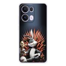 Популярные Чехлы с картинками для Оппо Рено 13 Про (Король Кролик)