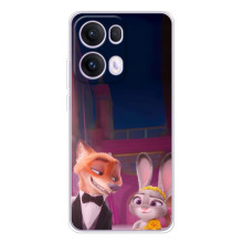 Силіконовий чохол з принтом Зоотрополіс для OPPO Reno13 Pro – Головні герої