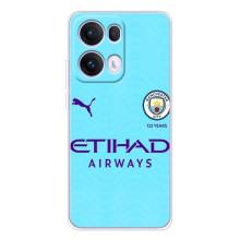 Силиконовые Чехлы принт Футбол на OPPO Reno13 Pro – Man City