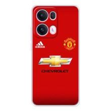 Силиконовые Чехлы принт Футбол на OPPO Reno13 Pro – Man United