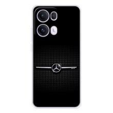Силиконовый бампер с картинкой машины на OPPO Reno13 Pro (Mercedes)