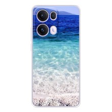 Силиконовый чехол с КАРТИНКАМИ лето для OPPO Reno13 Pro (AlphaPrint)