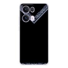 Силиконовый Чехол на OPPO Reno13 Pro – Воротник вышиванки