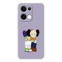 Чехлы для OPPO Reno13 - Bearbrick Louis Vuitton (PREMIUMPrint) (Дружба Беарбрик)