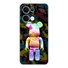 Чехлы для OPPO Reno13 - Bearbrick Louis Vuitton (PREMIUMPrint) (Яркий Bearbrick)