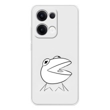 Чехлы с картинкой  Жаба Мем на OPPO Reno13