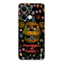 Чехлы Пять ночей с Фредди для Оппо Рено 13 (Freddy)