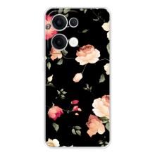 Чохли з квітами для OPPO Reno13 (VPrint) (Трояндочки)