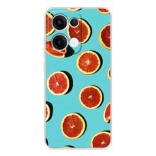 Чехлы с Фруктами для OPPO Reno13 (VPrint) (Грейпфрут)