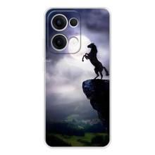 Чехлы с изображением разных животных для OPPO Reno13 (Лошадь)