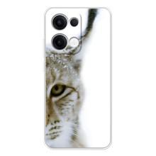 Чехлы с картинками животных OPPO Reno13 (Рысь)