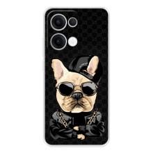Чехлы с крутыми принтами для OPPO Reno13 - (PREMIUMPrint) (Стильная собака)