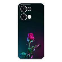 Чехлы с принтом Розочки для OPPO Reno13 – Ночная роза