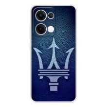 Чехлы с тематикой "Крутые машины" на OPPO Reno13 – Лого Maserati