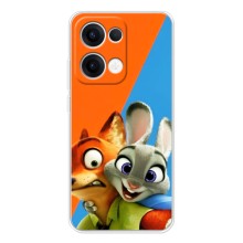 Чехлы ЗВЕРОПОЛИС для OPPO Reno13 (Ник и Хопс)