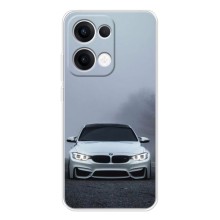 Чехол BMW для Оппо Рено 13 – БМВ в тумане