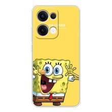 Чохол Губка Боб для Оппо Рено 13 (Губка Боб)