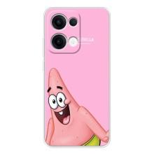 Чохол Губка Боб для Оппо Рено 13 (Персонаж Патрік)