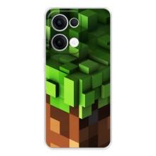 Чехол Майнкрафт на OPPO Reno13 (AlphaPrint) Minecraft