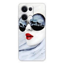 Чехол с картинкой Модные Девчонки OPPO Reno13 (Любительница коней)