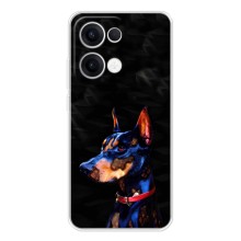 Бампер для OPPO Reno13 з картинкою "Песики" (Собака Мопсік)