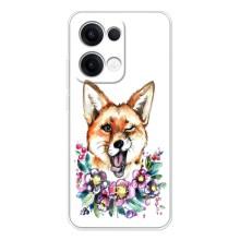 Чехол с Лисичкой для OPPO Reno13 – Хитрая лиса