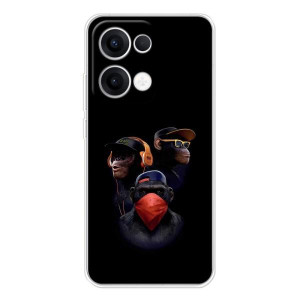 Чехол с Обезьянами OPPO Reno13 - (AlphaPrint)