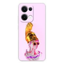 Чохол з Прикольним Принтом на OPPO Reno13 (АРТ Статуя)