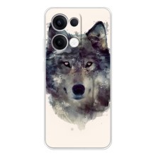 Чехол с Волком на OPPO Reno13 (Волк)
