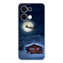 Чехол Санта Клаус для OPPO Reno13 – Санта
