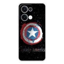 Чохол с Щітом Капітана Америки на OPPO Reno13 – Щит Капітана