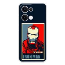 Чохол Супергерой Залізна Людина на OPPO Reno13 – Art Iron man