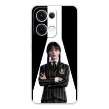 Чехлы Венсдей на OPPO Reno13 Уэнсдей (AlphaPrint) (W-Wednesday)