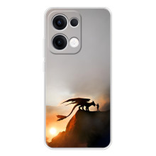 Чохол дракон Беззубик для OPPO Reno13 – Мультік Беззубик