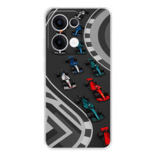 Чехол Формула1 на OPPO Reno13 – Трасса Ф1