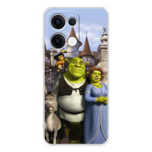 Чехол с мультфильмом Шрек на OPPO Reno13