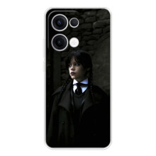 Чехол с дизайном Венздей 2 на OPPO Reno13 – Уэнсдей в костюме