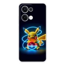 Чехол с Пикачу на OPPO Reno13 – Покемон