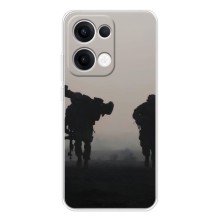 Чехол с украинским воином на OPPO Reno13 (Украинские солдаты)