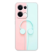 Девчачий Чехол для OPPO Reno13 – Наушники