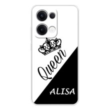Именные  Женские Чехлы для OPPO Reno13 – ALISA