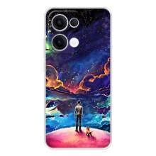 Космические Чехлы для Оппо Рено 13 (VPrint) – Галактический вид