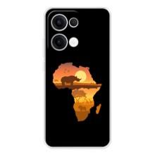 Летний Чехол на OPPO Reno13 – Карта