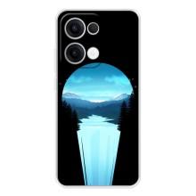 Летний Чехол на OPPO Reno13 – Синий Водопад
