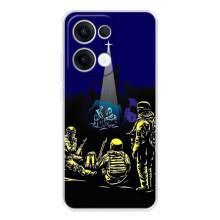 Рождественские, Праздничные Чехлы для Оппо Рено 13 (Рождество в Украине)