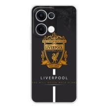 Силіконові Чохли з принтом Футбол на OPPO Reno13 – Liverpool