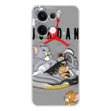 Силиконовый Чехол Nike Air Jordan на Оппо Рено 13 – Air Jordan