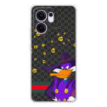 Бренднові Чохли для OPPO Reno14 F - (PREMIUMPrint) (Утка Гуччі)